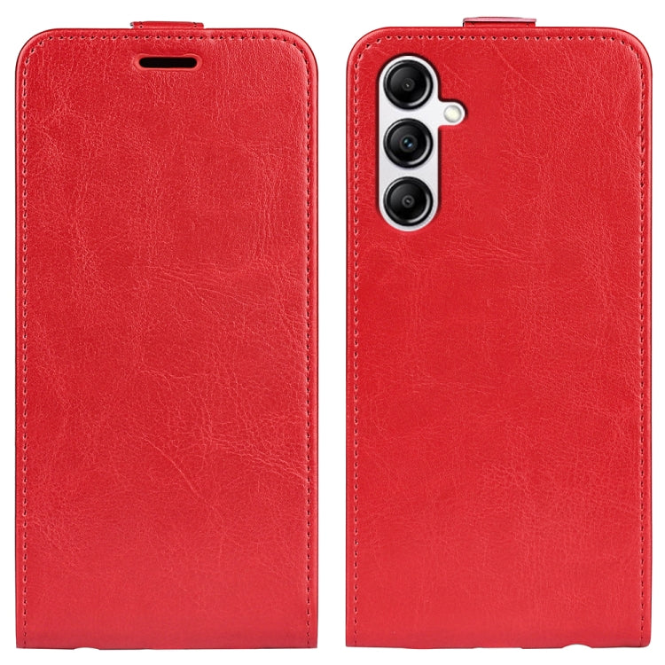 For Samsung Galaxy A34 5G R64 Texture Vertical Flip Leather Phone Case, For Samsung Galaxy A34 5G