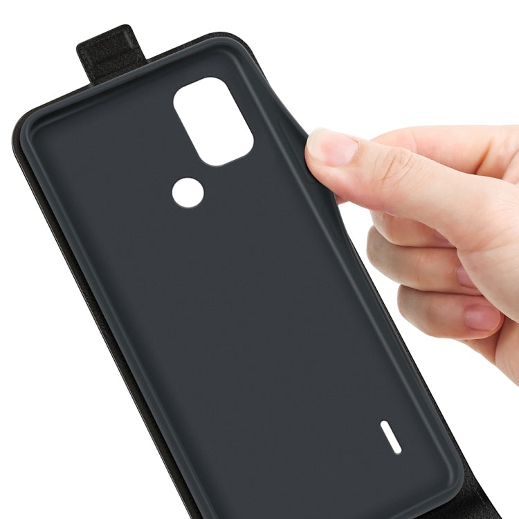 For Nokia C31 R64 Texture Vertical Flip Leather Phone Case, For Nokia C31