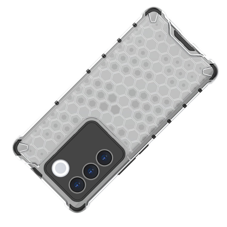 For vivo V27 / V27 Pro Shockproof Honeycomb Phone Case, For vivo V27 / V27 Pro, For vivo V27e