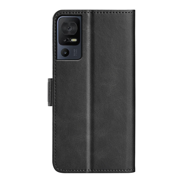 For TCL 40 SE Dual-side Magnetic Buckle Leather Phone Case, For TCL 40 SE
