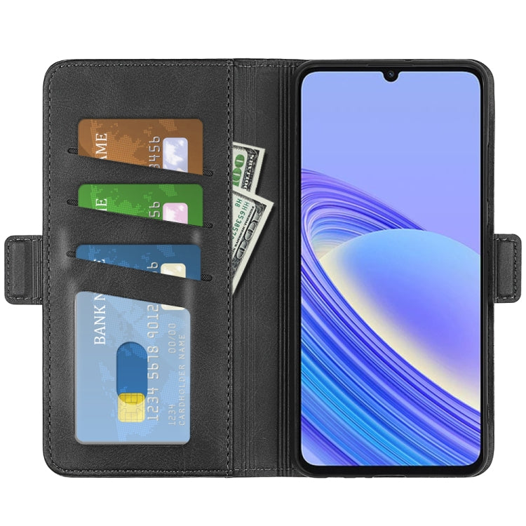 For TCL 40 SE Dual-side Magnetic Buckle Leather Phone Case, For TCL 40 SE