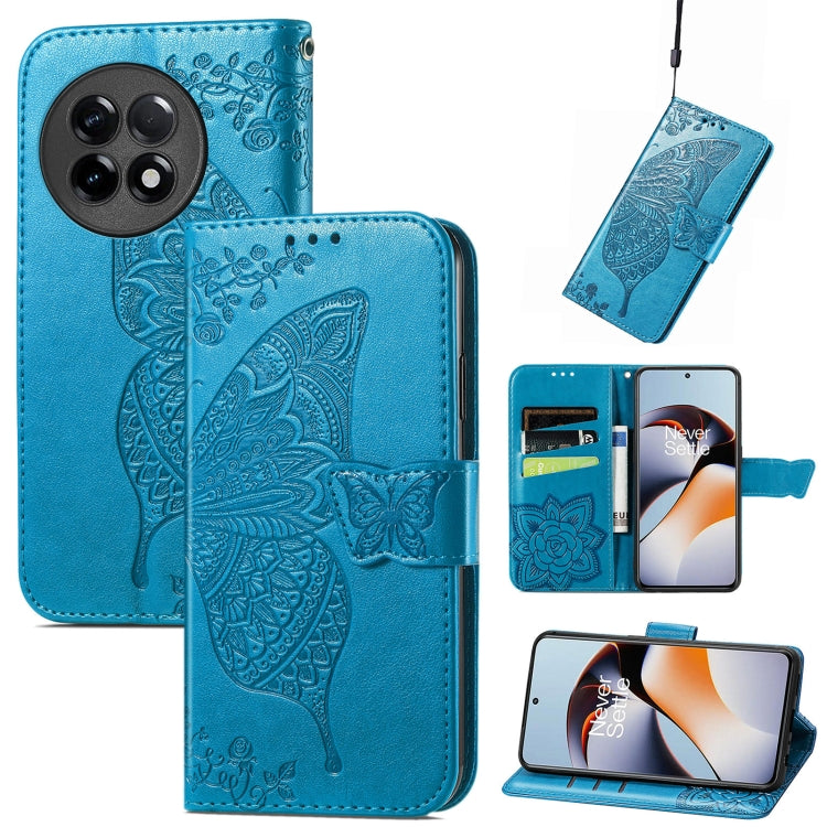 Butterfly Love Flower Embossed Leather Phone Case, For Infinix Note 12 G96, For OnePlus Ace 2, For Realme C55, For Tecno Pova Neo 5G, For ZTE Blade A52, For Samsung Galaxy A14 4G
