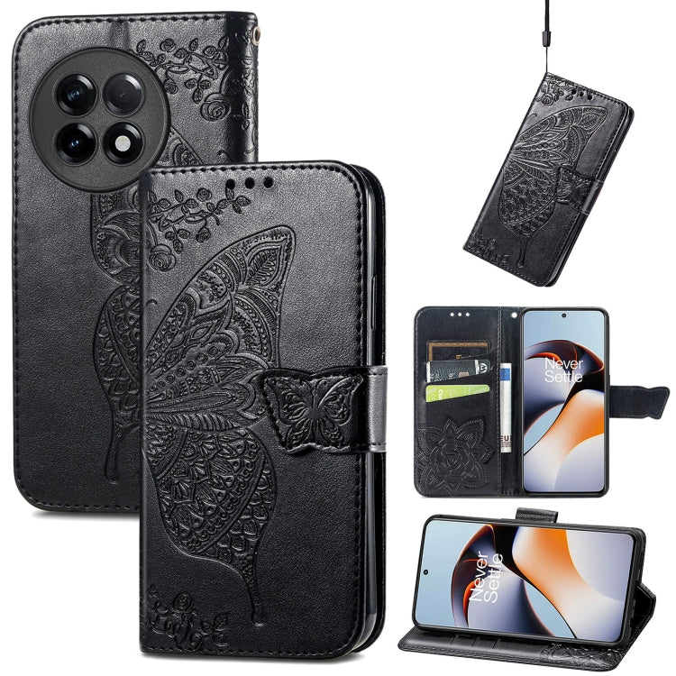 Butterfly Love Flower Embossed Leather Phone Case, For Infinix Note 12 G96, For OnePlus Ace 2, For Realme C55, For Tecno Pova Neo 5G, For ZTE Blade A52, For Samsung Galaxy A14 4G
