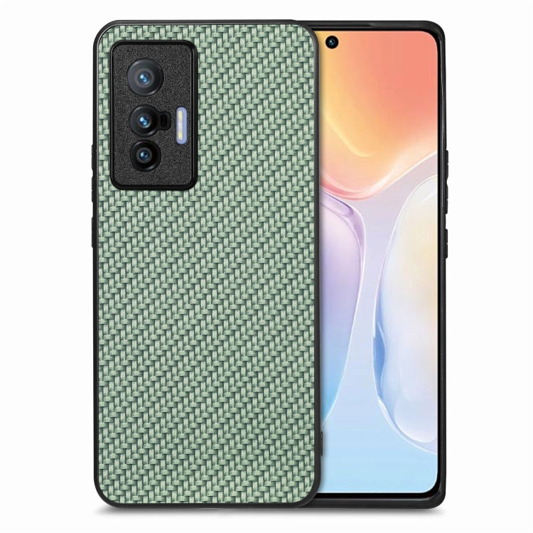 Carbon Fiber Texture Leather Back Cover Phone Case, For Honor Magic5 Pro, For vivo X70