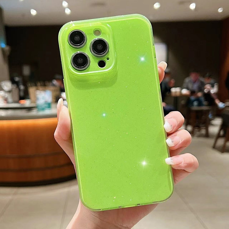 Jelly Glitter Solid Color TPU Phone Case, For iPhone 14 Pro Max