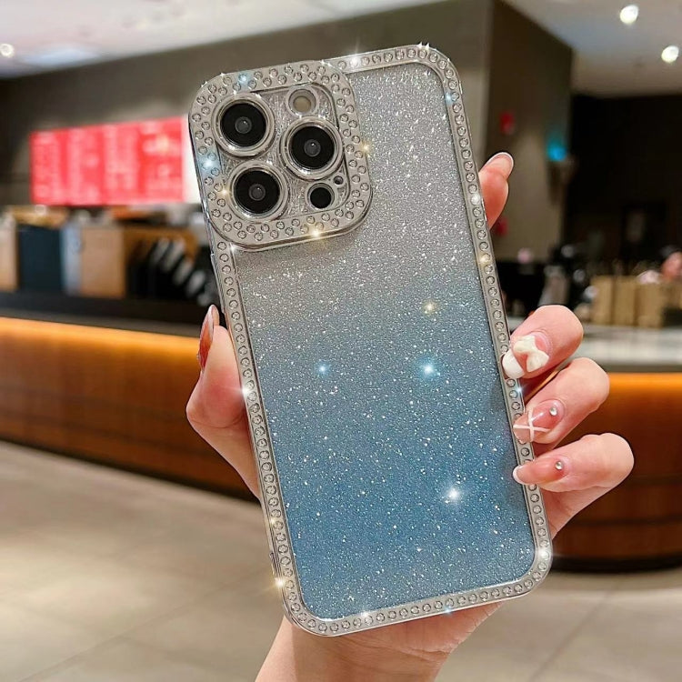 Diamond Gradient Glitter Plated TPU Phone Case, For iPhone 14 Pro Max, For iPhone 15 Plus, For iPhone 15, For iPhone 14 Plus, For iPhone 11 Pro