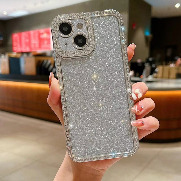Diamond Gradient Glitter Plated TPU Phone Case, For iPhone 14 Pro Max, For iPhone 15 Plus, For iPhone 15, For iPhone 14 Plus, For iPhone 11 Pro