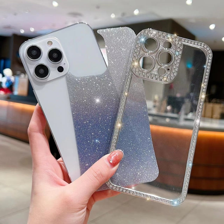 Diamond Gradient Glitter Plated TPU Phone Case, For iPhone 13, For iPhone 15 Pro, For iPhone 13 Pro, For iPhone 13 Pro Max, For iPhone 14, For iPhone 14 Pro