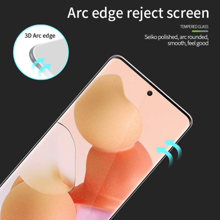 PINWUYO 9H 3D Hot Bending Tempered Glass Film, For Huawei Mate X3