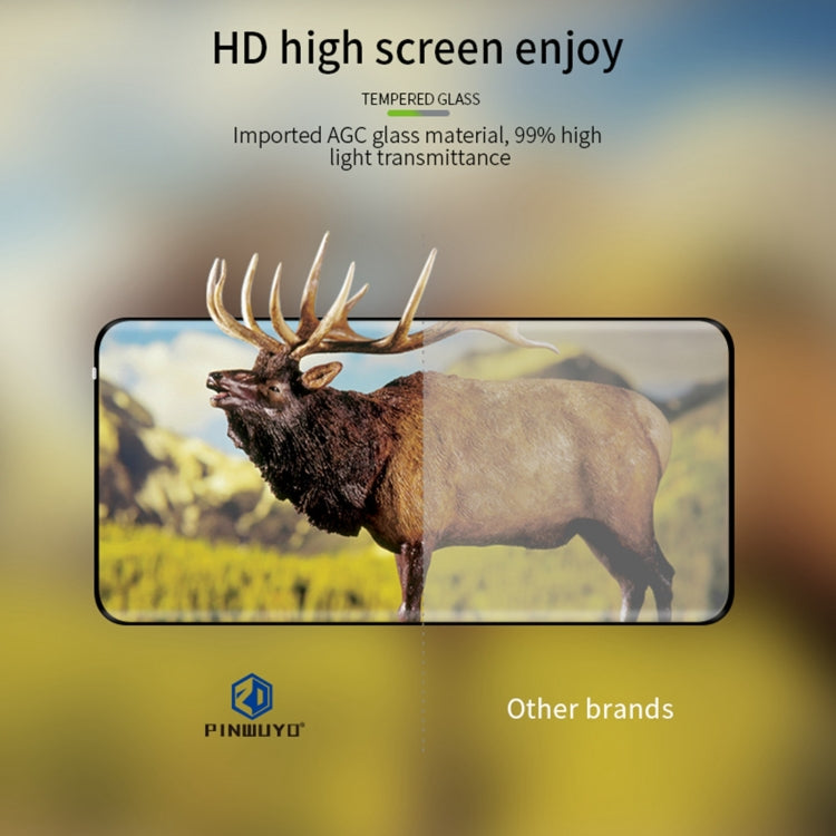 PINWUYO 9H 3D Hot Bending Tempered Glass Film, For Huawei Mate X3