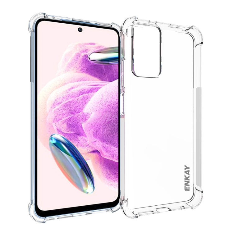 ENKAY Hat-Prince Transparent TPU Shockproof Phone Case, For Xiaomi 17T Pro5G, For Redmi 15a 5G, For Xiaomi 17T, For Xiaomi 17 Ultra, For Redmi Note 15 Pro 4G Global 163.2mm, For Redmi K90, For Redmi K90 Pro Max, For Redmi Note 15 Pro+ 5G Global 163.3mm...