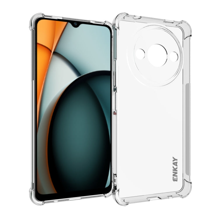 ENKAY Hat-Prince Transparent TPU Shockproof Phone Case, For Xiaomi 17T Pro5G, For Redmi 15a 5G, For Xiaomi 17T, For Xiaomi 17 Ultra, For Redmi Note 15 Pro 4G Global 163.2mm, For Redmi K90, For Redmi K90 Pro Max, For Redmi Note 15 Pro+ 5G Global 163.3mm...