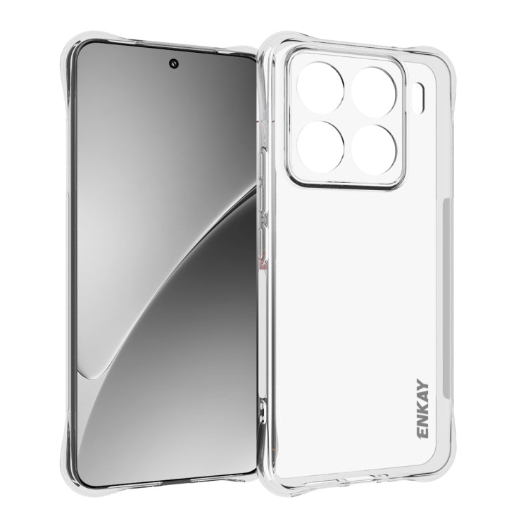 ENKAY Hat-Prince Transparent TPU Shockproof Phone Case, For Xiaomi 17T Pro5G, For Redmi 15a 5G, For Xiaomi 17T, For Xiaomi 17 Ultra, For Redmi Note 15 Pro 4G Global 163.2mm, For Redmi K90, For Redmi K90 Pro Max, For Redmi Note 15 Pro+ 5G Global 163.3mm...