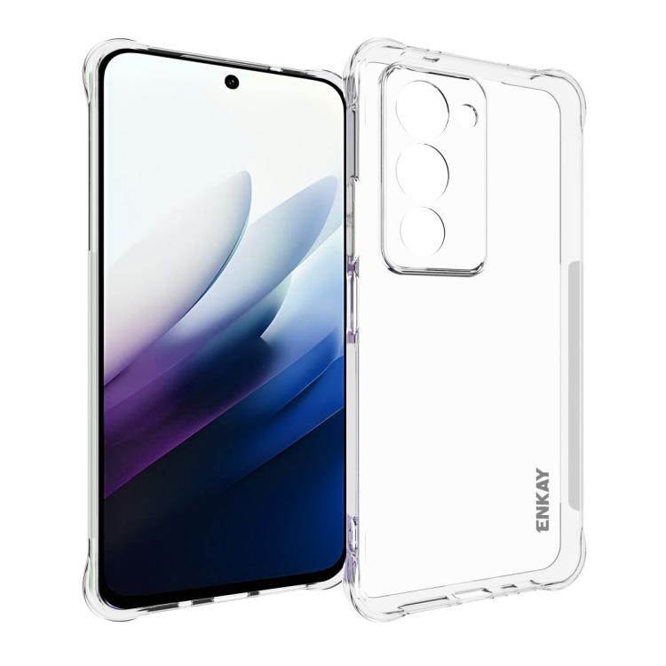 ENKAY Hat-Prince Transparent TPU Shockproof Phone Case, For Redmi 17 4G / 5G Global 170mm, For Redmi Note 15 4G / 5G Global 164mm, For Redmi 15C 5G / 4G EU 173mm, For Xiaomi Poco M7 Plus 5G / M7 4G 169mm, Redmi 15 5G Global / 15 4G SEA 169.5mm         ...