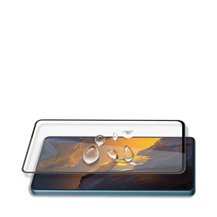 For Xiaomi POCO F5 mocolo 0.33mm 9H 2.5D Full Glue Tempered Glass Film, For Xiaomi POCO F5
