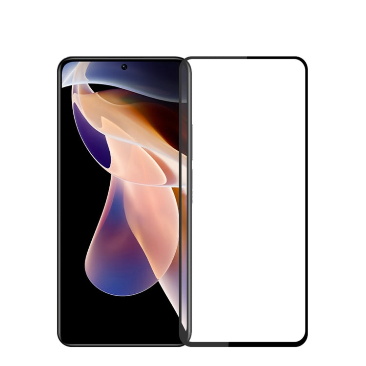 MOFI 9H 2.5D Full Screen Tempered Glass Film, For Xiaomi Poco F5, For Xiaomi Redmi 12 5G, For Xiaomi Poco F5 Pro, For Xiaomi Redmi Note 12T Pro, For Xiaomi Redmi Note 12R Pro
