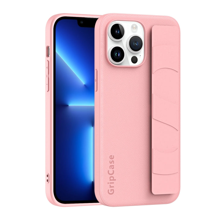 Skin Elastic Wrist Grip Back Cover Phone Case, For iPhone 13 Pro Max, For iPhone 13 Pro, For iPhone 13