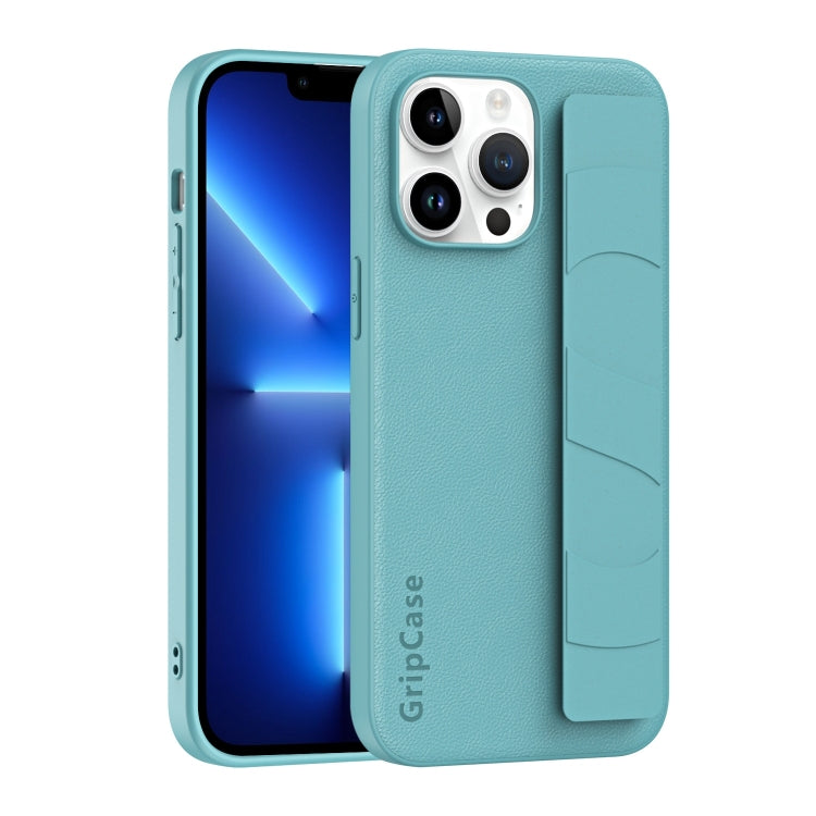 Skin Elastic Wrist Grip Back Cover Phone Case, For iPhone 13 Pro Max, For iPhone 13 Pro, For iPhone 13