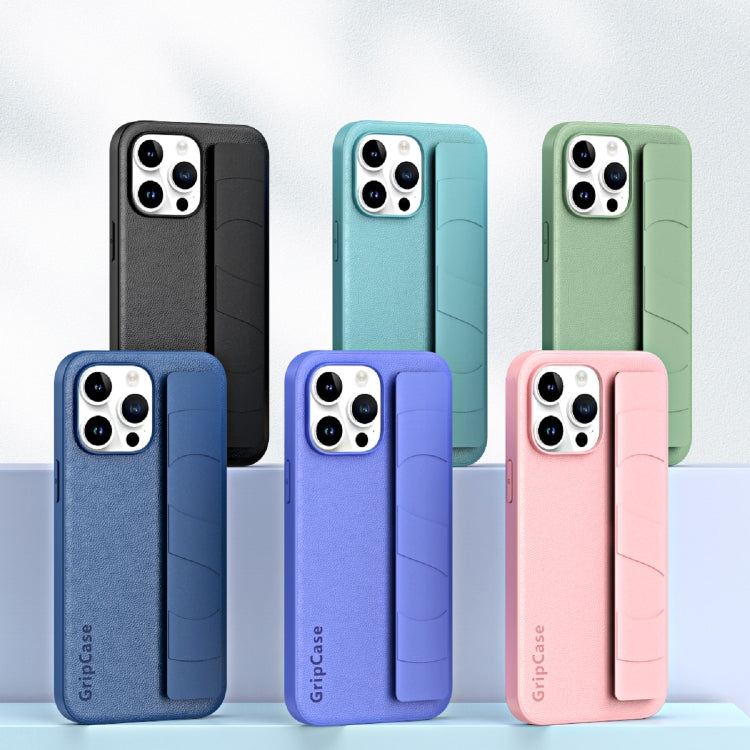 Skin Elastic Wrist Grip Back Cover Phone Case, For iPhone 14, For iPhone 15 Pro Max, For iPhone 15 Pro, For iPhone 14 Pro, For iPhone 14 Plus, For iPhone 15 Plus, For iPhone 15, For iPhone 14 Pro Max
