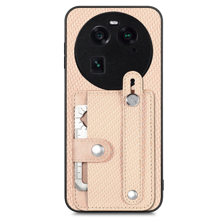 Wristband Kickstand Card Wallet Back Cover Phone Case with Tool Knife, For OPPO Reno9, For OPPO Reno9 Pro+, For OPPO A17, For OPPO A57 4G, For OPPO Find X6 Pro, For OPPO Find X6