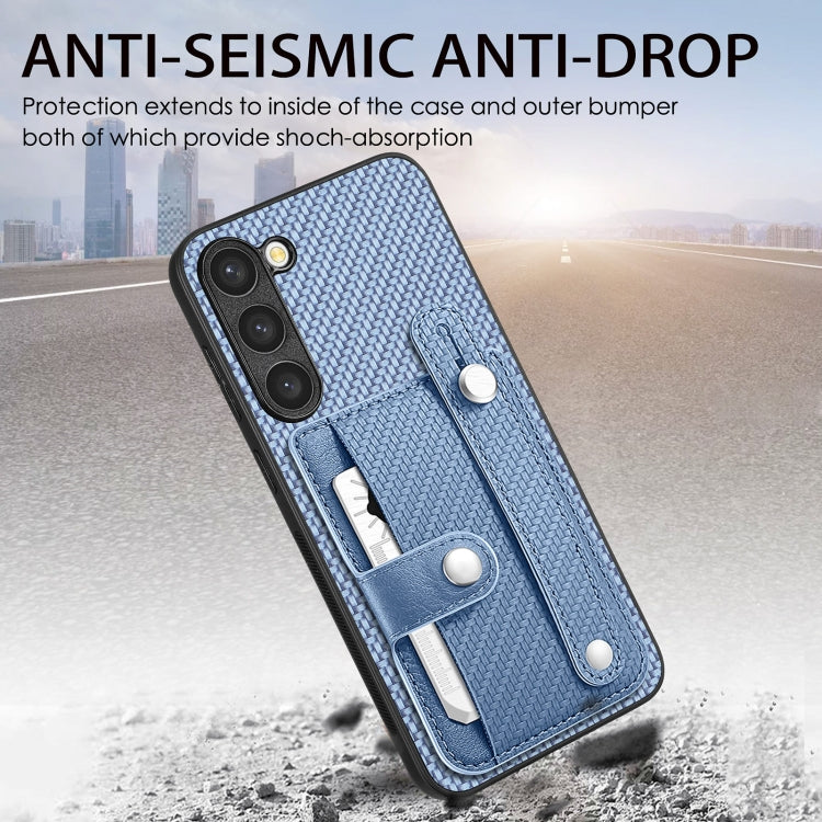 Wristband Kickstand Wallet Back Phone Case with Tool Knife, For Samsung Galaxy A50