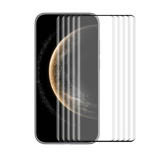 5pcs ENKAY 3D Hot Bending Side Glue Tempered Glass Full Film, For Huawei Mate 70 Air, For Huawei nova 14 Ultra, For Huawei Mate 70 Pro, For Huawei nova 13 Pro, For Huawei P60 Pro / Art, For Huawei Pura 70 Pro / 70 Pro+ / 70 Ultra                       ...