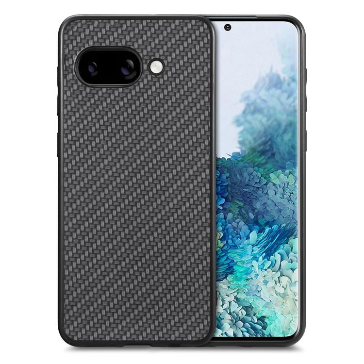 Carbon Fiber Texture Leather Back Cover Phone Case, For Google Pixel 11 Pro XL, For Google Pixel 11, For Google Pixel 11 Pro, For Google Pixel 10 Pro XL, For Google Pixel 9a, For Google Pixel 9 Pro XL, For Google Pixel 7a, For Google Pixel 6a          ...