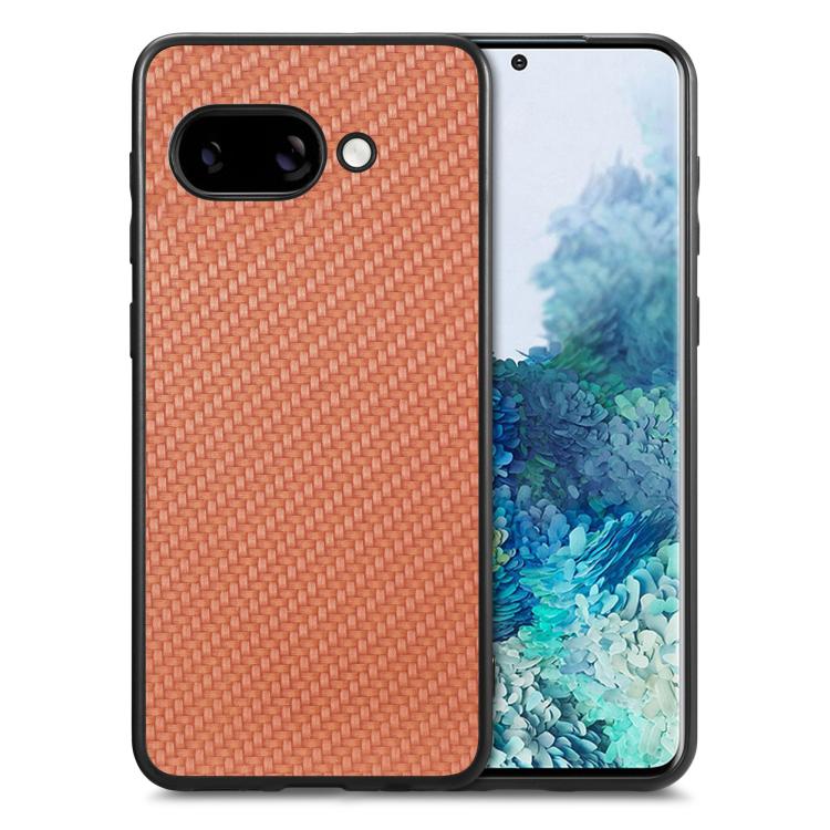 Carbon Fiber Texture Leather Back Cover Phone Case, For Google Pixel 11 Pro XL, For Google Pixel 11, For Google Pixel 11 Pro, For Google Pixel 10 Pro XL, For Google Pixel 9a, For Google Pixel 9 Pro XL, For Google Pixel 7a, For Google Pixel 6a          ...