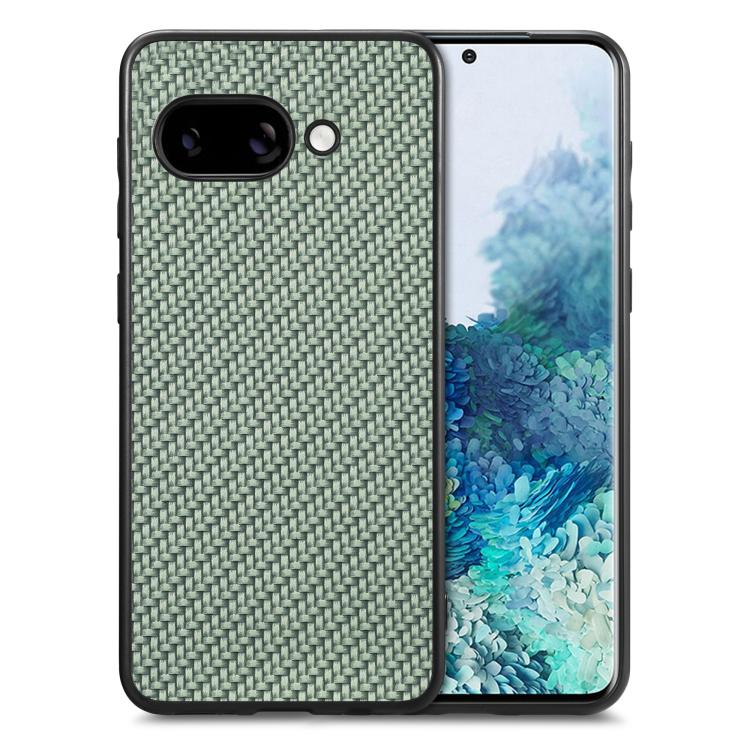 Carbon Fiber Texture Leather Back Cover Phone Case, For Google Pixel 10 Pro XL, For Google Pixel 10 / 10 Pro, For Google Pixel 9a, For Google Pixel 9 Pro XL, For Google Pixel 9 / 9 Pro, For Google Pixel 7a, For Google Pixel 6a, For Google Pixel 6 Pro  ...