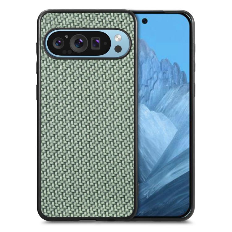 Carbon Fiber Texture Leather Back Cover Phone Case, For Google Pixel 10 Pro XL, For Google Pixel 10 / 10 Pro, For Google Pixel 9a, For Google Pixel 9 Pro XL, For Google Pixel 9 / 9 Pro, For Google Pixel 7a, For Google Pixel 6a, For Google Pixel 6 Pro  ...