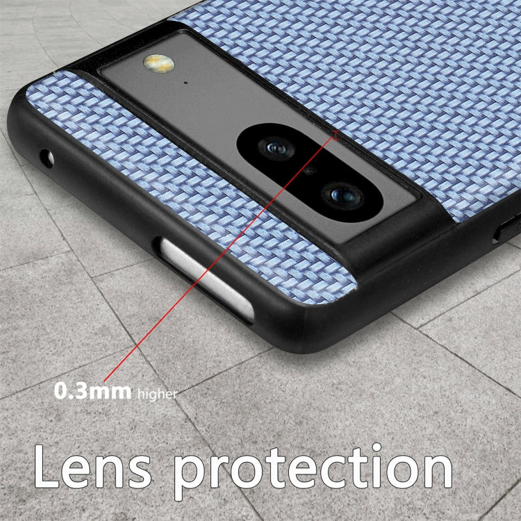 Carbon Fiber Texture Leather Back Cover Phone Case, For Google Pixel 10 Pro XL, For Google Pixel 10 / 10 Pro, For Google Pixel 9a, For Google Pixel 9 Pro XL, For Google Pixel 9 / 9 Pro, For Google Pixel 7a, For Google Pixel 6a, For Google Pixel 6 Pro  ...