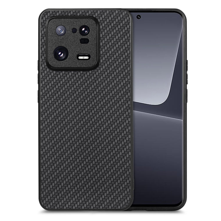Carbon Fiber Texture Leather Back Cover Phone Case, For Redmi Note 14 Pro 5G, For Xiaomi 13 Pro, For Redmi Note 11T Pro 5G, For Redmi Note 10, For Xiaomi CC9 Pro, For Redmi K80 Pro / Poco F7 Ultra, For Redmi K80 / Poco F7 Pro