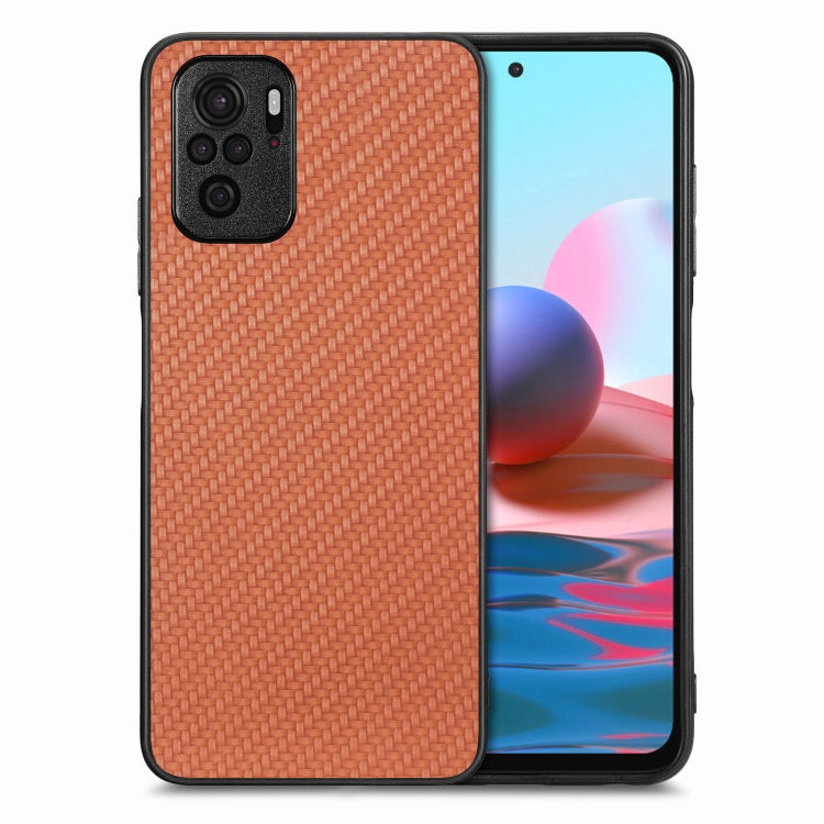 Carbon Fiber Texture Leather Back Cover Phone Case, For Redmi Note 14 Pro 5G, For Xiaomi 13 Pro, For Redmi Note 11T Pro 5G, For Redmi Note 10, For Xiaomi CC9 Pro, For Redmi K80 Pro / Poco F7 Ultra, For Redmi K80 / Poco F7 Pro