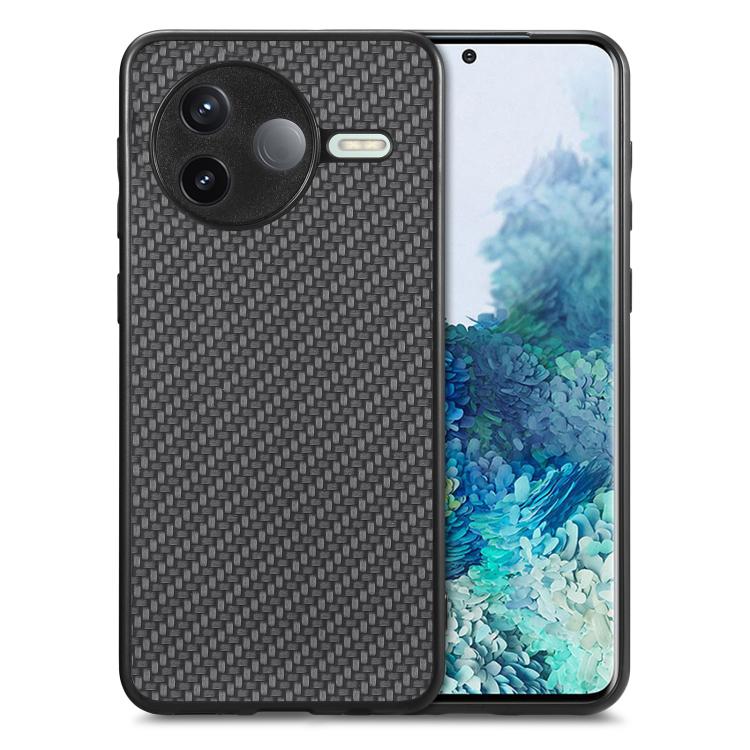 Carbon Fiber Texture Leather Back Cover Phone Case, For Redmi Note 14 Pro 5G, For Xiaomi 13 Pro, For Redmi Note 11T Pro 5G, For Redmi Note 10, For Xiaomi CC9 Pro, For Redmi K80 Pro / Poco F7 Ultra, For Redmi K80 / Poco F7 Pro