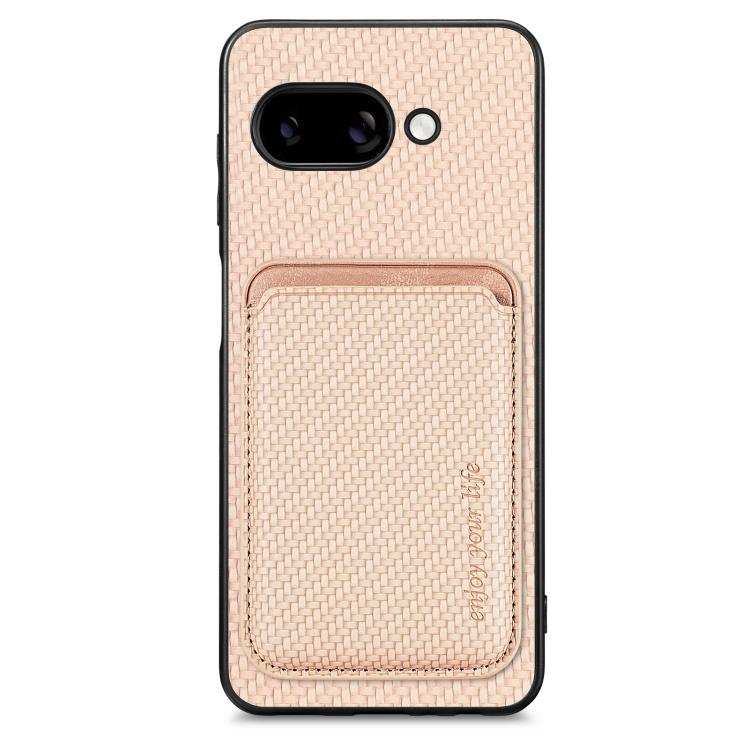 Carbon Fiber Leather Card Magsafe Phone Case, For Google Pixel 10 Pro XL, For Google Pixel 9 Pro XL, For Google Pixel 10 / 10 Pro, For Google Pixel 9 / 9 Pro, For Google Pixel 9a, For Google Pixel 7 Pro, For Google Pixel 7, For Google Pixel 6