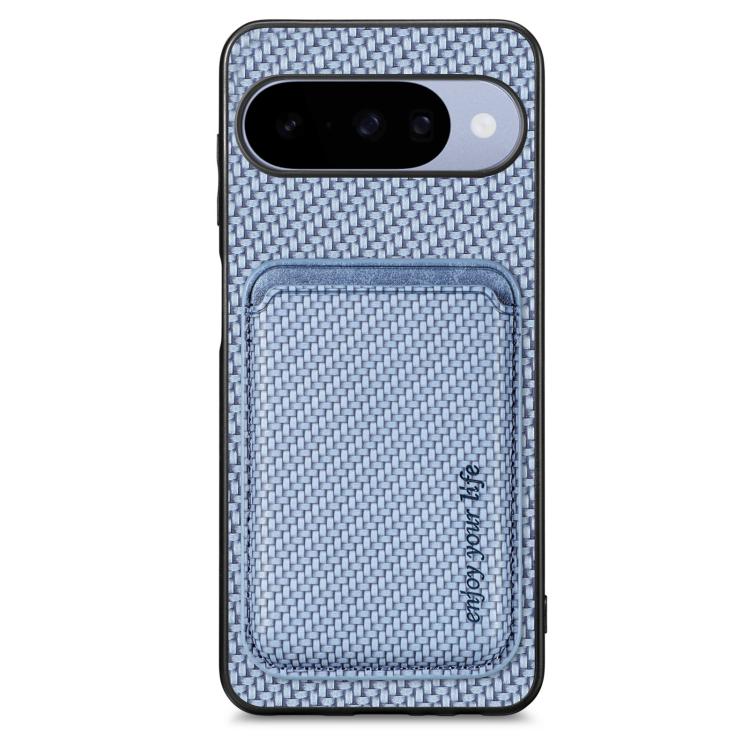 Carbon Fiber Leather Card Magsafe Phone Case, For Google Pixel 11 Pro XL, For Google Pixel 11, For Google Pixel 11 Pro, For Google Pixel 10 Pro XL, For Google Pixel 9 Pro XL, For Google Pixel 10 / 10 Pro, For Google Pixel 9 / 9 Pro, For Google Pixel 9a...