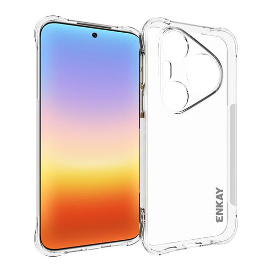 ENKAY Hat-Prince Transparent TPU Shockproof Phone Case, For Huawei Pura 90 Pro Max 5G, For Huawei Pura 90 Pro 5G, For Huawei Pura 90 5G, For Huawei Pura 80 Ultra, For Huawei Pura 80, For Huawei Enjoy 70X, For Huawei Mate 70 Pro, For Huawei Mate 70     ...
