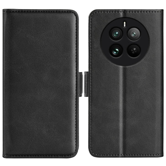 Dual-side Magnetic Buckle Horizontal Flip Leather Phone Case, For Realme 12 Pro+, For Realme C67 5G, For Realme 11X, For Realme C65 4G, For Realme C85 5G / 15x 5G, For Realme 15 5G / 15 Pro 5G, For Realme Narzo N53 / C53