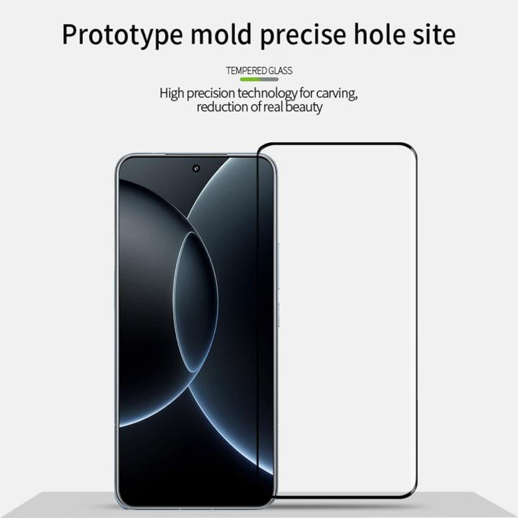 MOFI 9H 3D Hot Bending Tempered Glass Film, For Xiaomi 15s Pro, For Xiaomi 15 Ultra, For Xiaomi 15 Pro, For Xiaomi 14 Ultra, For Xiaomi 14 Pro, For Xiaomi Redmi Note13 Pro+, For Xiaomi Civi 3, For Redmi Note 14 Pro 5G / 14 Pro+ 5G