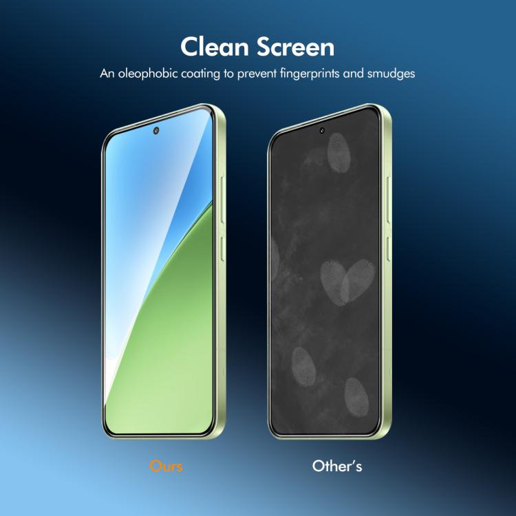 ENKAY Hat-Prince Full Glue High Aluminum-silicon Tempered Glass Film, For Redmi Note 17 Pro Max Global 163.4mm, For Redmi Note 17 4G / 5G Global 169.7mm, For Redmi 17C 5G, For Xiaomi Poco M8 Power 5G, For Redmi K100 Pro Max / Poco F9 Ultra 5G          ...