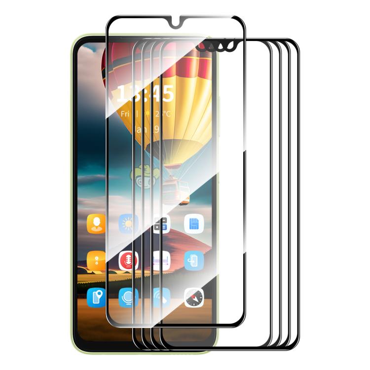 5pcs ENKAY Hat-Prince Full Glue High Aluminum-silicon Tempered Glass Film, For Redmi Note 17 Pro Max Global 163.4mm, For Redmi Note 17 4G / 5G Global 169.7mm, For Redmi 17C 5G, For Xiaomi Poco M8 Power 5G, For Redmi K100 Pro Max / Poco F9 Ultra 5G     ...