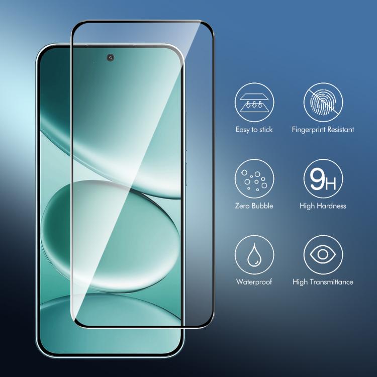10pcs ENKAY Hat-Prince Full Glue High Aluminum-silicon Tempered Glass Film, For Redmi Note 15 Pro 5G Global 163.6mm, For Redmi 15C Global 171mm / Poco C85, For Redmi 15C 5G / 4G EU 173mm, For Redmi 13X, For Redmi Note 14S 4G, For Redmi Turbo 4         ...
