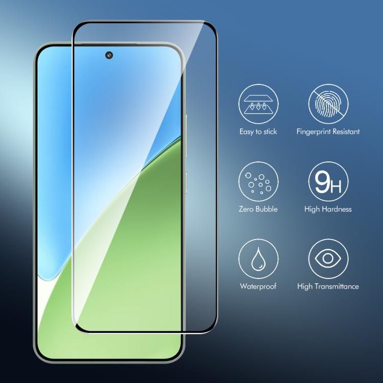 10pcs ENKAY Hat-Prince Full Glue High Aluminum-silicon Tempered Glass Film, For Redmi Note 17 Pro Max Global 163.4mm, For Redmi Note 17 4G / 5G Global 169.7mm, For Redmi 17C 5G, For Xiaomi Poco M8 Power 5G, For Redmi K100 Pro Max / Poco F9 Ultra 5G    ...