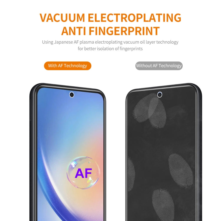 ENKAY 0.26mm 9H 2.5D High Aluminum-silicon Tempered Glass Film, For Samsung Galaxy A35, For Samsung Galaxy A55, For Samsung Galaxy M04, For Samsung Galaxy A25 5G, For Samsung Galaxy S23 FE 5G, For Samsung Galaxy M54 / F54, For Samsung Galaxy A15 4G / 5G