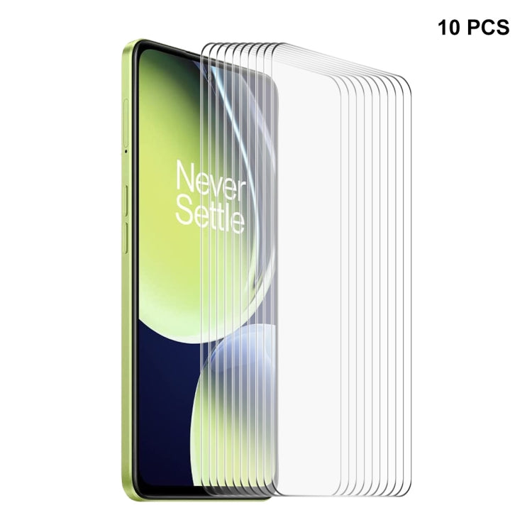 10pcs ENKAY 0.26mm 9H 2.5D High Aluminum-silicon Tempered Glass Film, For OnePlus Nord CE 3 Lite, For OnePlus Nord CE3, For OnePlus Nord 3 / Nord N300
