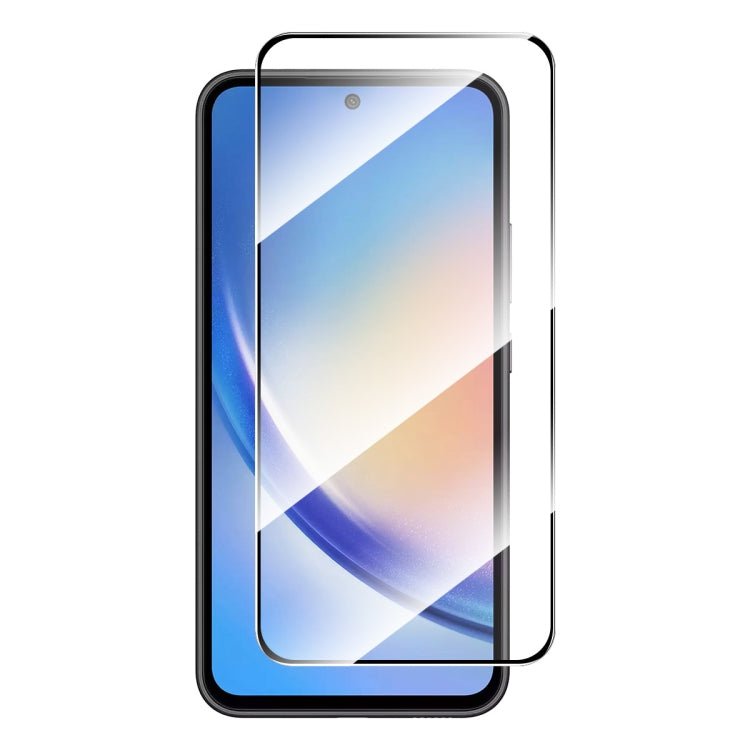 ENKAY Hat-Prince Full Glue High Aluminum-silicon Tempered Glass Film, For Galaxy A08 4G / 5G, For Galaxy A18 4G / 5G, For Galaxy M47 5G, For Samsung Galaxy F07 / M07 4G, For Samsung Galaxy F17 / M17 5G, For Galaxy A57 5G, For Galaxy A37 5G             ...