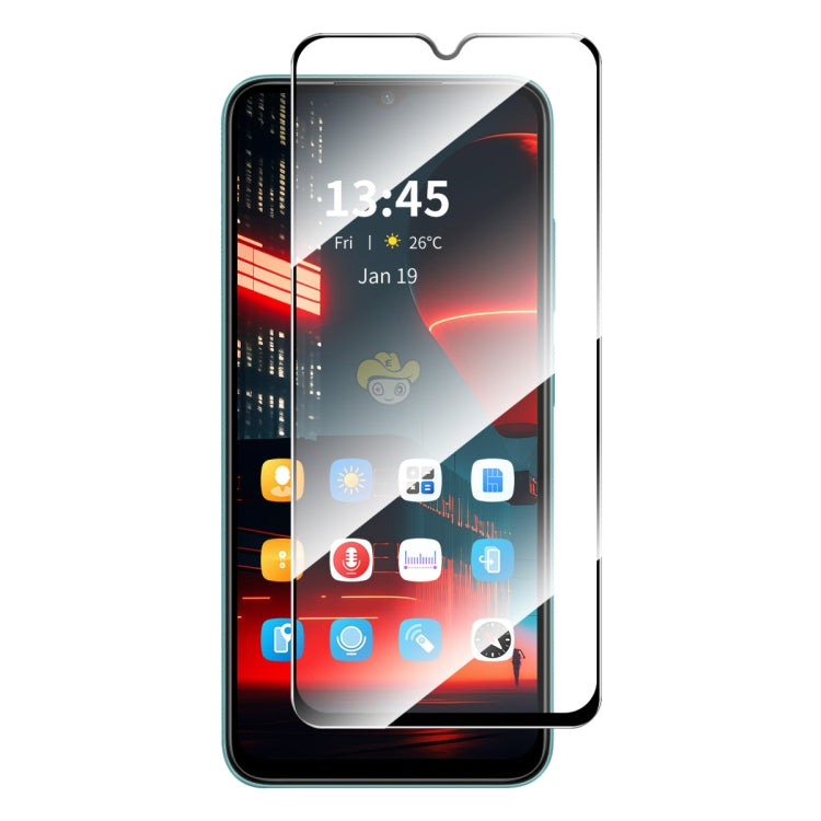 ENKAY Hat-Prince Full Glue High Aluminum-silicon Tempered Glass Film, For Galaxy A08 4G / 5G, For Galaxy A18 4G / 5G, For Galaxy M47 5G, For Samsung Galaxy F07 / M07 4G, For Samsung Galaxy F17 / M17 5G, For Galaxy A57 5G, For Galaxy A37 5G             ...