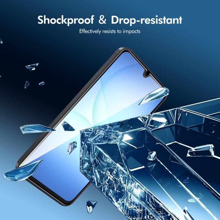 ENKAY Hat-Prince Full Glue High Aluminum-silicon Tempered Glass Film, For Galaxy A08 4G / 5G, For Galaxy A18 4G / 5G, For Galaxy M47 5G, For Samsung Galaxy F07 / M07 4G, For Samsung Galaxy F17 / M17 5G, For Galaxy A57 5G, For Galaxy A37 5G             ...