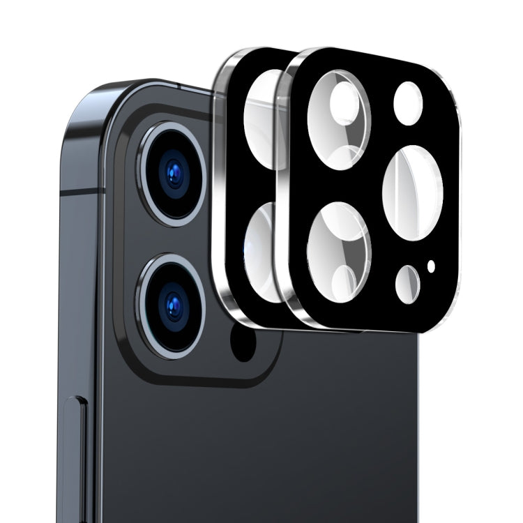 2pcs ENKAY Hat-Prince 9H Rear Camera Lens Tempered Glass Film, For iPhone 16 Pro / 16 Pro Max, For iPhone 16 / 16 Plus, For iPhone 15 Pro / 15 Pro Max, For iPhone 15 / 15 Plus