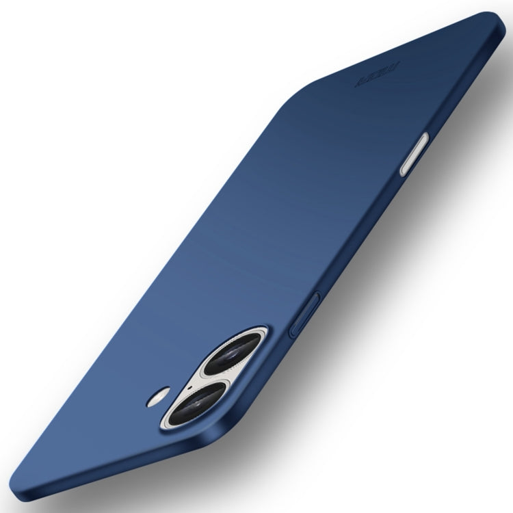 MOFI Frosted PC Ultra-thin Hard Phone Case, For iPhone 16 Plus, For iPhone 16, For iPhone 15 Pro Max, For iPhone 15 Pro, For iPhone 15 Plus, For iPhone 15, For iPhone 17e / 16e